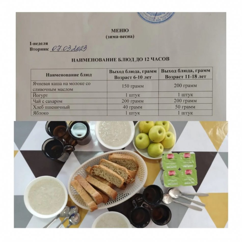 07.03.2023ж. Ыстық тамақ